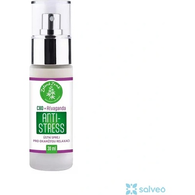 Zelená Země CBD antistress sprej s ašvagandou 30 ml – Zboží Dáma
