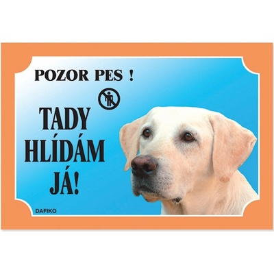 Dafiko Tabulka Labradorský retriever světlý