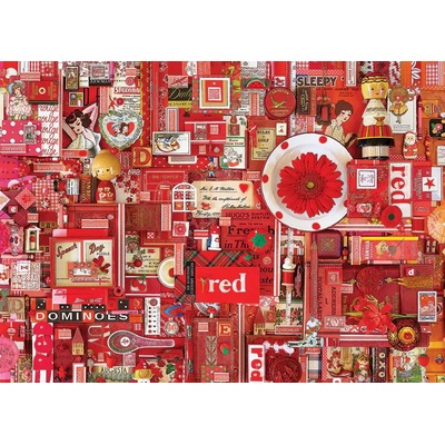 Cobble Hill - Puzzle The Rainbow Collection: Red 1000 - 1 000 piese