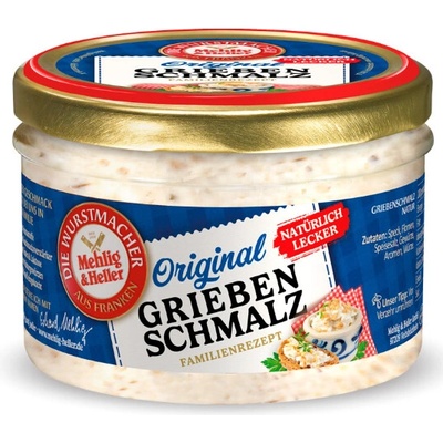 Mehlig & Heller přírodní škvarková pomazánka 160 g – Zboží Dáma