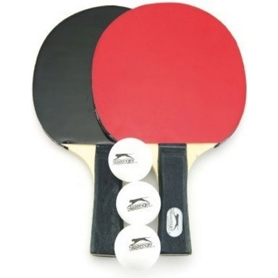 Sada stolní tenis 2ks pálky + 3 míčky v tašce 26x17cm