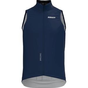 Bioracer Мъжки елек за колоездене Bioracer Wind Gilet Cycling vest - Misty Nautica (054-0381-0413)