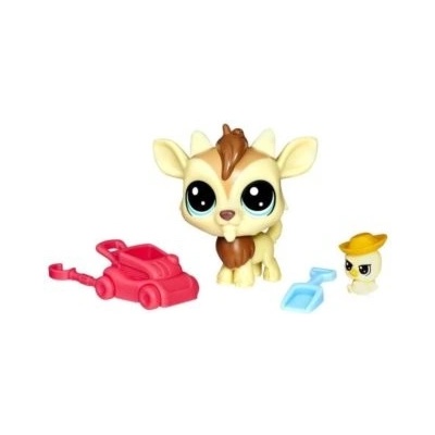 TM Toys Littlest Pet Shop Série 2 Set zvířátek 2 ks koza a kuře – Zbozi.Blesk.cz