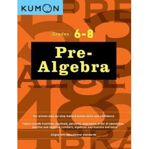 Pre-Algebra Workbook (ISBN: 9781941082577)