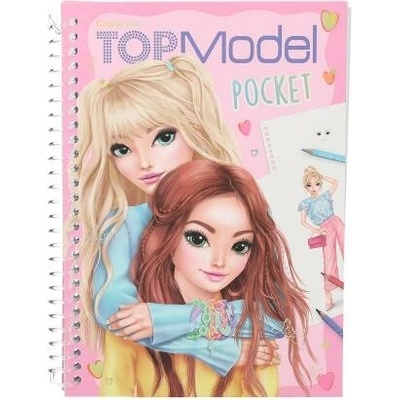 Depesche Kreatívny zošit do vrecka TOPModel pink