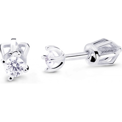 Cutie Diamonds peckové z bílého zlata s brilianty DZ8014-30-00-X-2