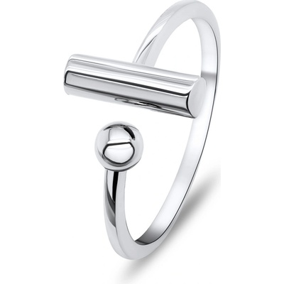 Brilio Silver Minimalistický stříbrný RI037W