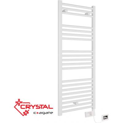 Crystal Електрическа лира за баня crystal e-agate white, 500w (389950)