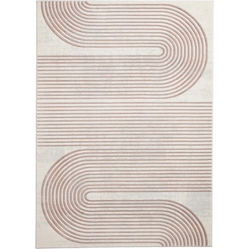 Think Rugs Kилим в светлосиво и розово 120x170 cm Apollo - Think Rugs (APO2683GRYRSE1217)