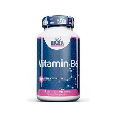 Haya Labs Витамин B6, 25mg. , 90 таблетки, 102
