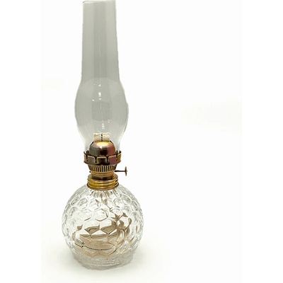 Petrolejová lampa Vanesa - Plástev - křišťál