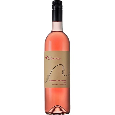 Amicius Cabernet Sauvignon Rose 2020 polosladké 13% 0,75 l (čistá fľaša)