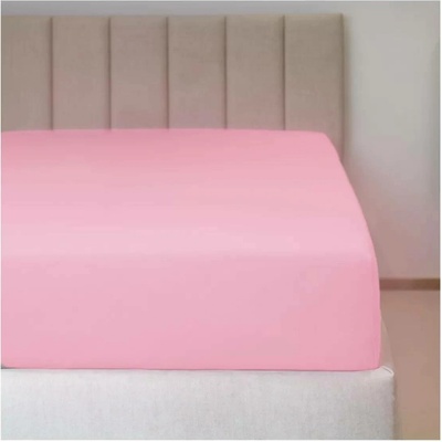 Polášek Jersey prostěradlo světle růžové lycra 90x200x15-18