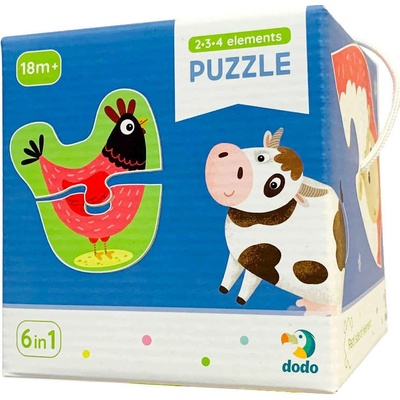 Dodo Domácí zvířata 6v1 2,3,4 dielov
