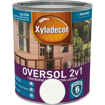 XylaDecor Oversol 2v1 5 l biela krycia