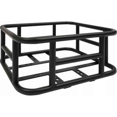 Iron Electric bike rear mesh basket s okami, 16 otvorov, 34,3x30,5x15 cm