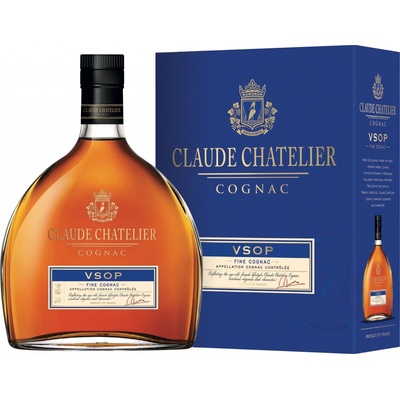 Claude Chatelier COGNAC VSOP 40% 0,7 l (karton)