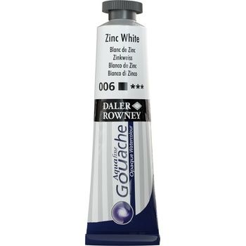 Daler Rowney Aquafine Гваш боя Zinc White 15 ml 1 бр (136015006)