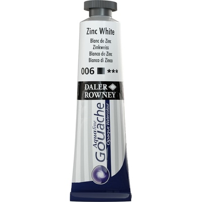 Daler Rowney Aquafine Гваш боя Zinc White 15 ml 1 бр (136015006)