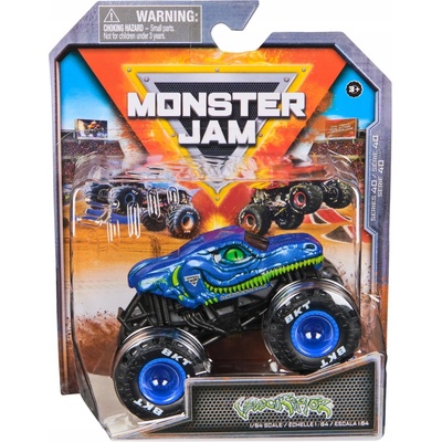 MONSTER JAM AUTO MONSTER TRUCK SÉRIE 40 VOZIDLO VELOCIRAPTOR 1:64