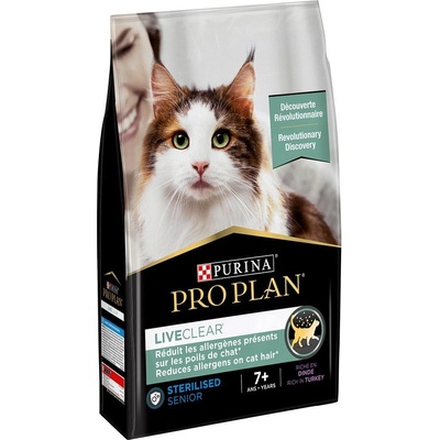 Pro Plan LiveClear Sterilised Senior 7+ s morčacím 2 x 2,8 kg