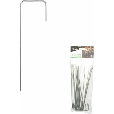 Oceľový upevňovací kolík – Geopin Steel - drôt ø 4 mm, dĺžka 20 cm, 50 kolíkov v balení