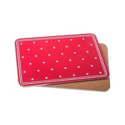 Dakls prestieranie Bodky červená 29x21cm 2 ks