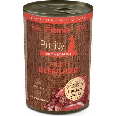 Fitmin Dog Purity Beef with Liver 6 x 400 g