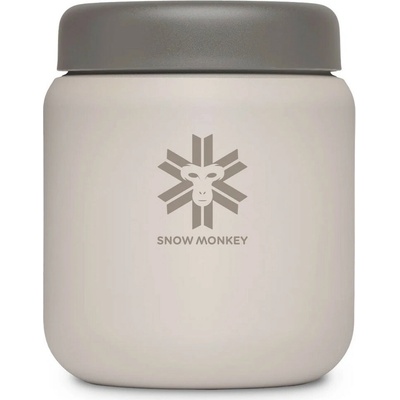 Snow Monkey termoska na jídlo Foodie Maxi 700 ml světle hnědá