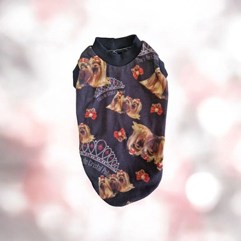 Tiger`s Heart Блузка за куче Tiara de Cristal Yorkie
