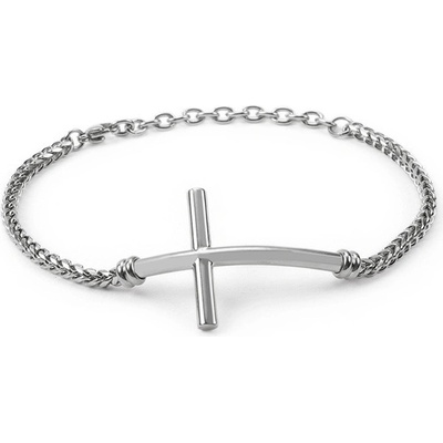 Steel Edge náramok křížik WJHB541