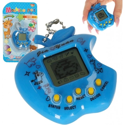KIK Elektronická hračka Tamagotchi 49 v 1 modrá
