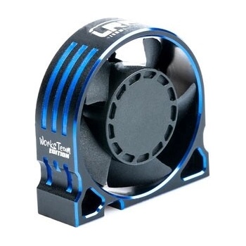 LRP Electronic Wor ks eam hliníkový větráček V2 30x30x10mm pro E-motory 3,7-8,4V konektor pro přijímač L501832