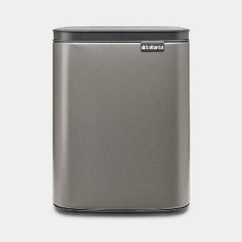 Brabantia 7 л кош за смет в цвят платина Brabantia от серия Bo (1006628)