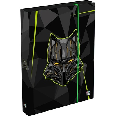Oxybag Sherpy desky na školní sešity A4 Jumbo Wolf