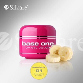 Silcare Perfumelle UV gél Base One 01 Charlotte Banana 5 g