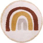 Nattiot Детски килим, ø 120 cm Bohemian Rainbow - Nattiot (1047452483)