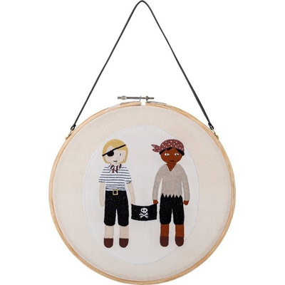 Bloomingville Mini Jef dětská nástěnná dekorace přírodní