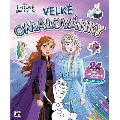Jiri Models Velké omalovánky/ Ledové království