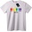 NOONEBRAND Тениска Дъга Любовта е Любов - 2XL, Black