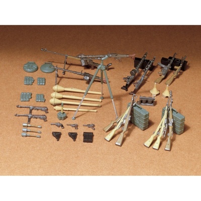 Tamiya Diorama-Set German Weapons Infantry 24 ks 1:35