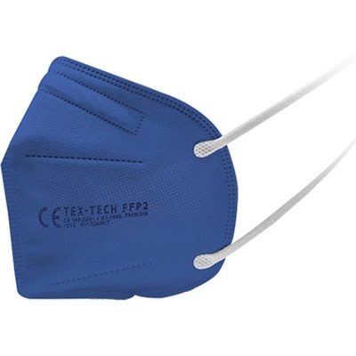 TEX-TECH Premium tmavomodrý NR FFP2 5 ks