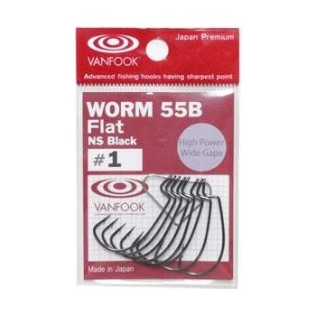 Vanfook Worm 55B Flat vel.2 6 ks