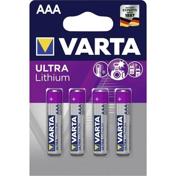 Varta Professional Lithium AAA 4ks 6103301404