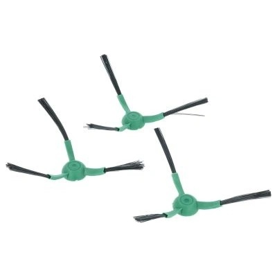VHBW Комплект от трикраки странични четки за iRobot Roomba 104 Combo / 104 Vac / 105 Combo / 105 Vac (889008430)