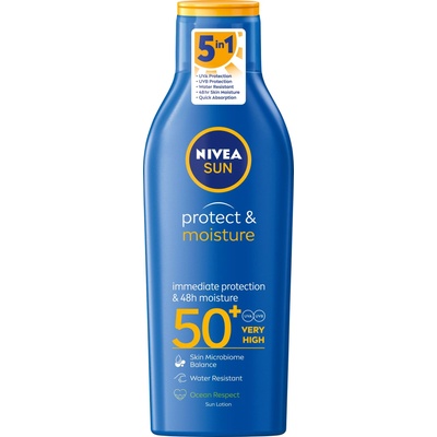 Nivea Sun Слънцезащитен лосион, SPF50+, 200 ml