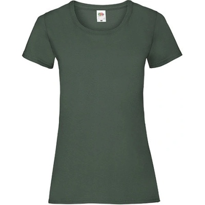Fruit of the Loom Dámske triko 61 372 0 Bottle Green