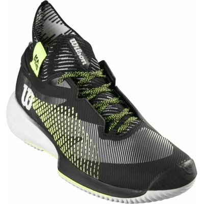 Wilson Kaos Rapide Sft Mens Tennis Shoe White/Black/Safety Yellow 45 1/3 Мъжки обувки за тенис