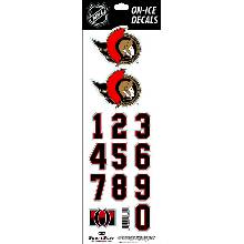 Sportstape ALL IN ONE HELMET DECALS - OTTAWA SENATORS