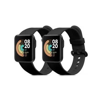 kwmobile 2x Гривна за Xiaomi Mi Watch Lite / Redmi Watch - черен